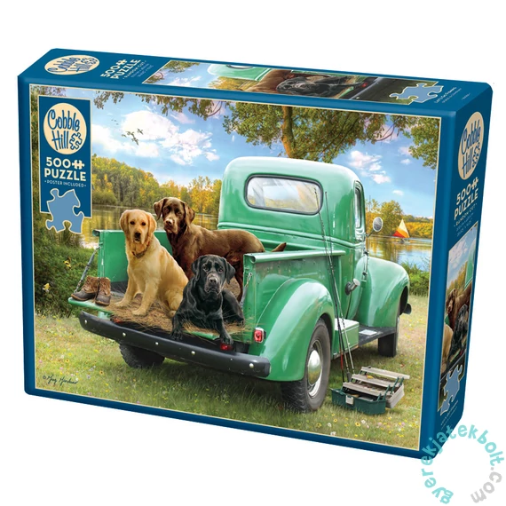 Cobble Hill 500 db-os puzzle - Let's Go Fishing (45037)