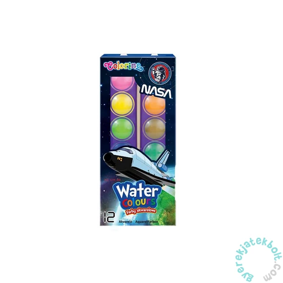 Coolpack - Colorino 12 színű vízfesték készlet - NASA (21412PTR)