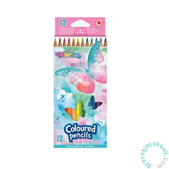 Coolpack - Colorino 12 db-os színes ceruza készlet - Pillangós (22303PTR)