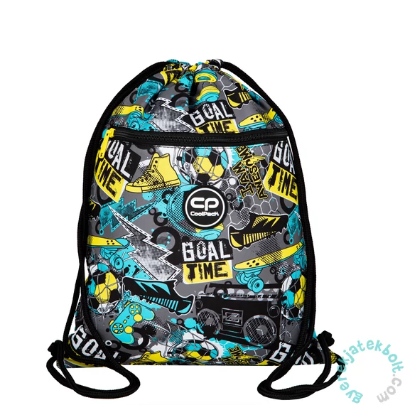 Coolpack - Vert zsinóros hátizsák, tornazsák - Goal Time (F070701)