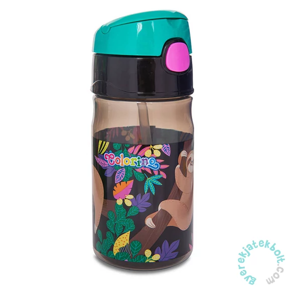 Colorino Handy szívószálas műanyag kulacs - Lajháros