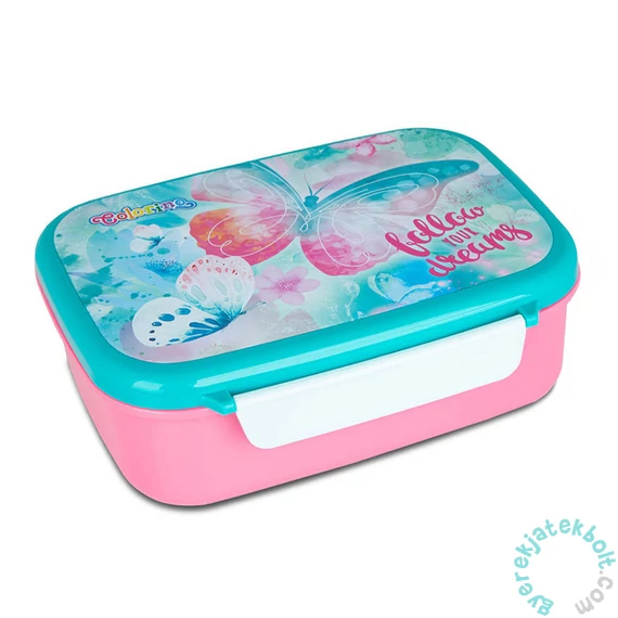 Coolpack - Colorino műanyag uzsonnás doboz - Pillangós (Z05654)