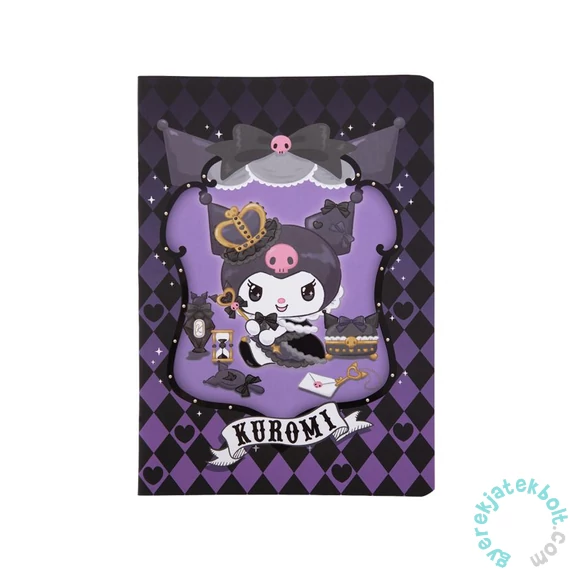 Coolpack - 32 lapos A/5 jegyzetfüzet - Kuromi - kockás (14225PTR)