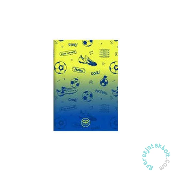 Coolpack - 60 lapos A/5 jegyzetfüzet - Football - kockás (25724CP)