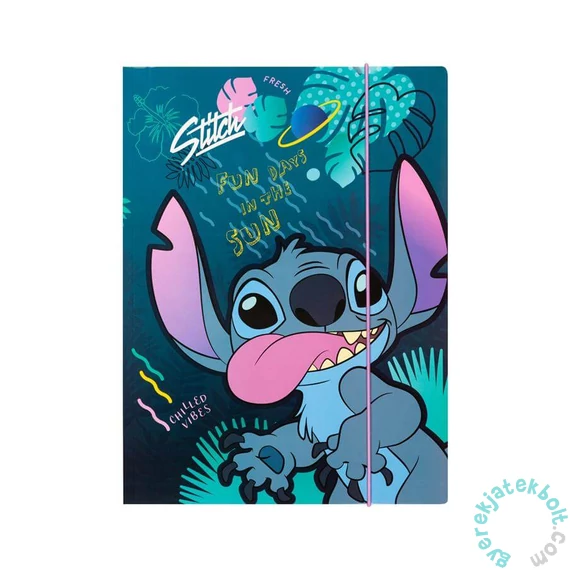 Coolpack - A/4 gumis mappa - Disney Fashion - Stitch - Fun (78485PTR)