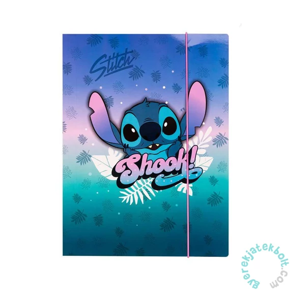 Coolpack - A/4 gumis mappa - Disney Fashion - Stitch - Shoot (78478PTR)
