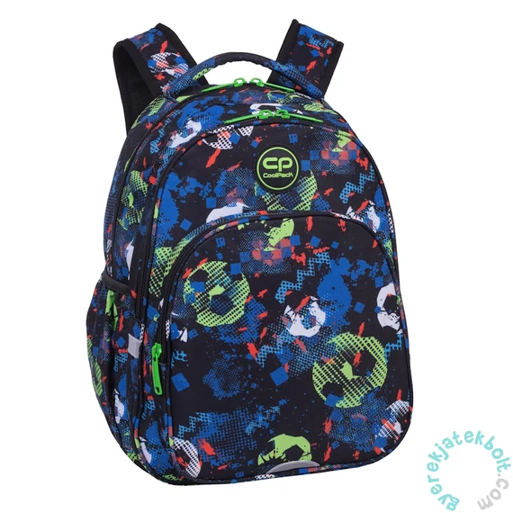 Coolpack - Base Plus iskolatáska, hátizsák - 2 rekeszes - Football (F027336)