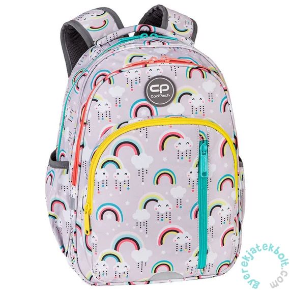 Coolpack - Base Rainbow Time iskolatáska, hátizsák - 3 rekeszes