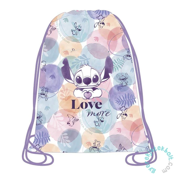 Coolpack - Beta hátizsák, tornazsák - Disney Fashion - Stitch - Love more (F054885)
