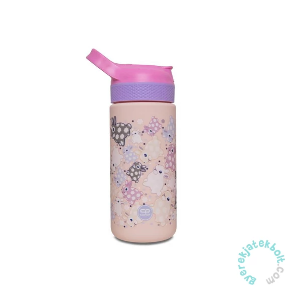 Coolpack - Bibby műanyag kulacs 420 ml - White Bunny (Z08833)