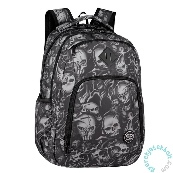 Coolpack - Break iskolatáska, hátizsák - 2 rekeszes - Skulls (F024721)