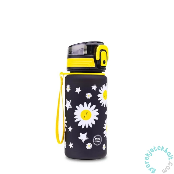 Coolpack - Brisk Mini műanyag kulacs 400 ml - Daisy Black (Z17817)