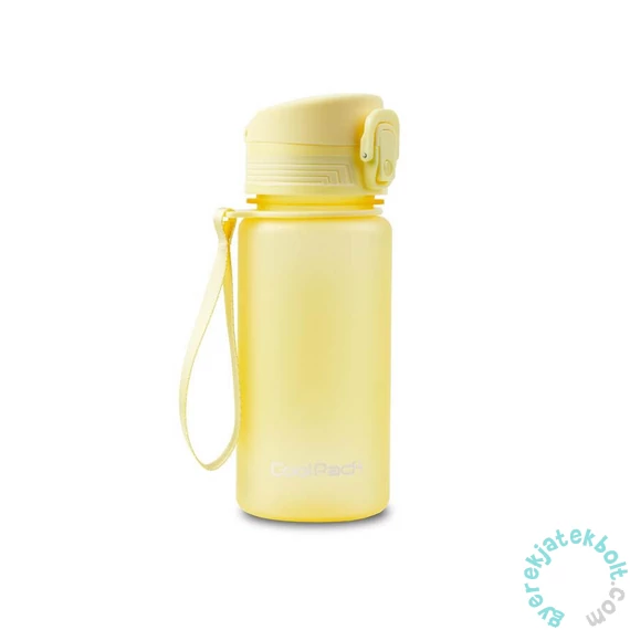 Coolpack - Brisk Mini műanyag kulacs 400 ml - Pastel Powder Yellow (Z17649)