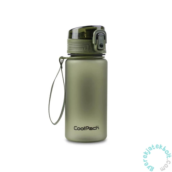 Coolpack - Brisk Mini műanyag kulacs 400 ml - Rpet Olive (Z17640)
