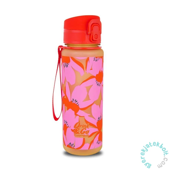 Coolpack - Brisk műanyag kulacs 600 ml - Flores Rosa (Z16914)
