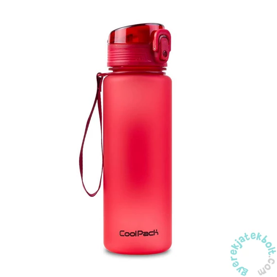 Coolpack - Brisk műanyag kulacs 600 ml - Red (Z16642)