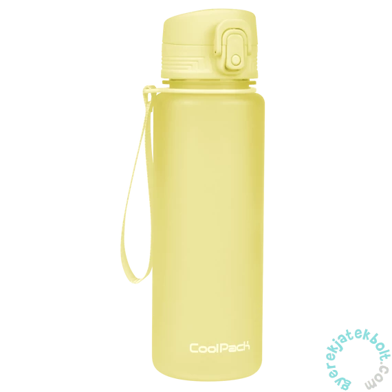 Coolpack - Brisk pasztell műanyag kulacs 600 ml - Powder Yellow (Z16649)