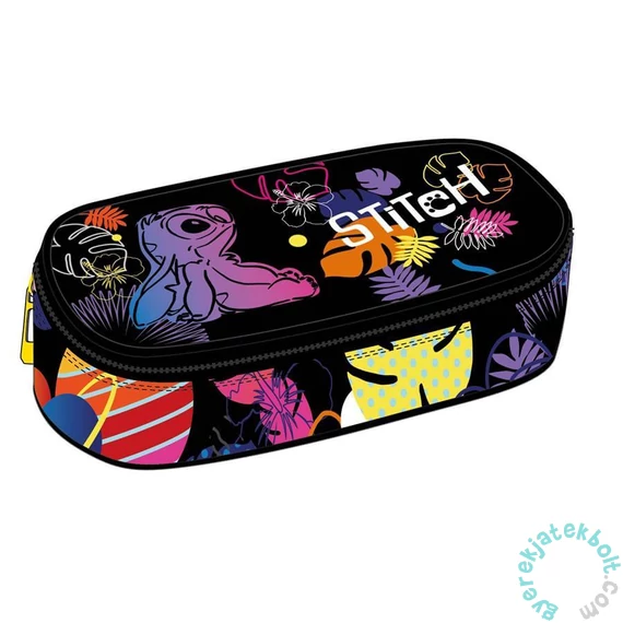 Coolpack - Campus ovális tolltartó - Disney Fashion - Stitch - Black (F062886)
