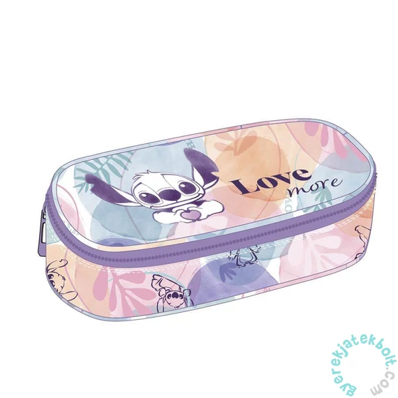 Coolpack - Campus ovális tolltartó - Disney Fashion - Stitch - Love more (F062885)