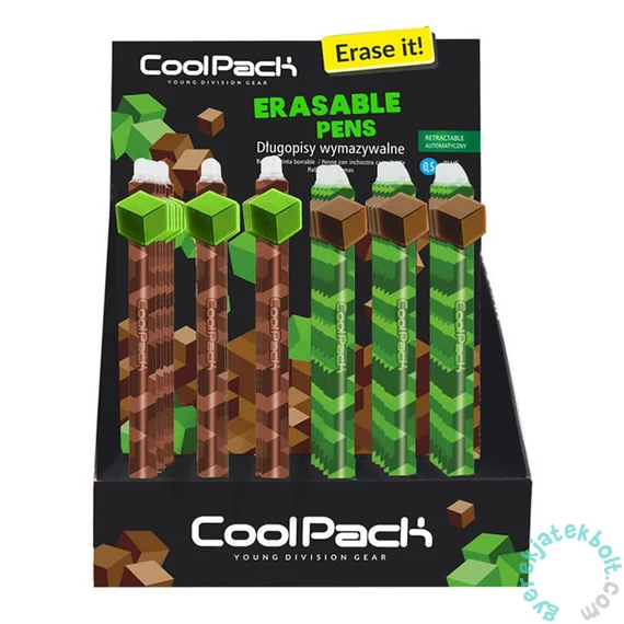 Coolpack - City Jungle radírozható golyóstoll - kétféle (06363CP)