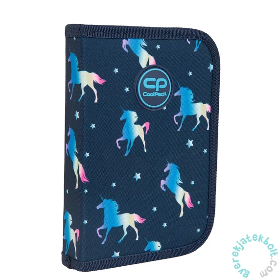 Coolpack - Clipper kihajtható tolltartó - Blue Unicorn