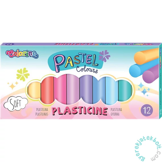 Coolpack - Colorino 12 színű gyurma - Pastel (87805PTR)