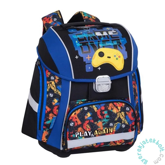Coolpack - Colorino Boogie kapcsos ergonomikus iskolatáska, hátizsák - Game