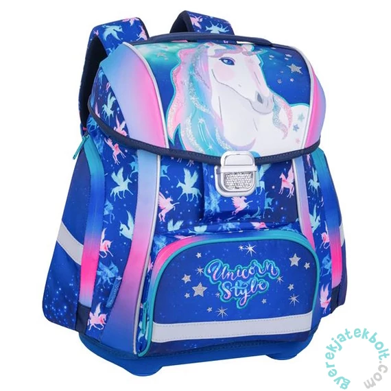 Coolpack - Colorino Boogie kapcsos ergonomikus iskolatáska, hátizsák - Unicorn