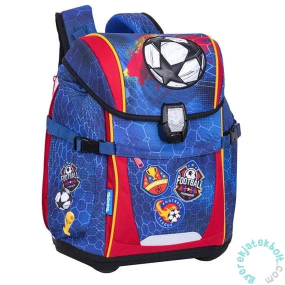 Coolpack - Colorino Ferbie KAPCSOS ergonomikus iskolatáska, hátizsák - 1 rekeszes - Football (F111652)