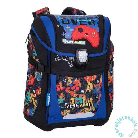 Coolpack - Colorino Ferbie KAPCSOS ergonomikus iskolatáska, hátizsák - 1 rekeszes - Game (F111657)