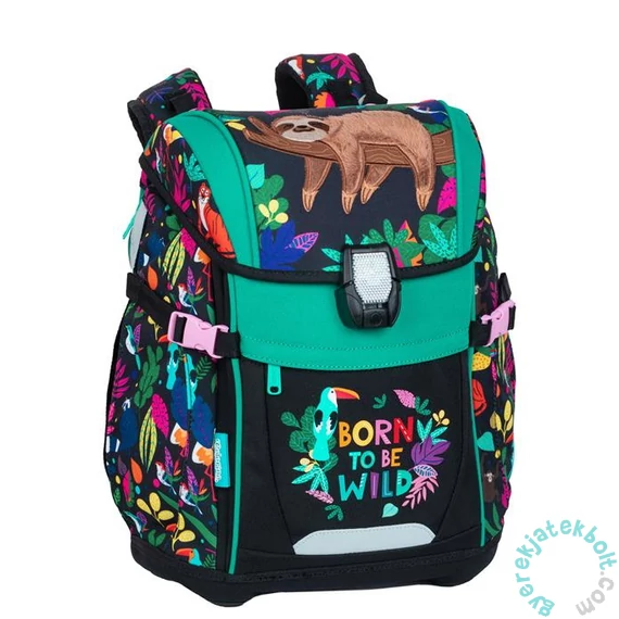 Coolpack - Colorino Ferbie KAPCSOS ergonomikus iskolatáska, hátizsák - 1 rekeszes - Lajháros (F111653)