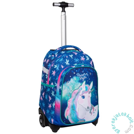 Coolpack - Colorino Jack gurulós iskolatáska, hátizsák - 2 rekeszes - Unicorn