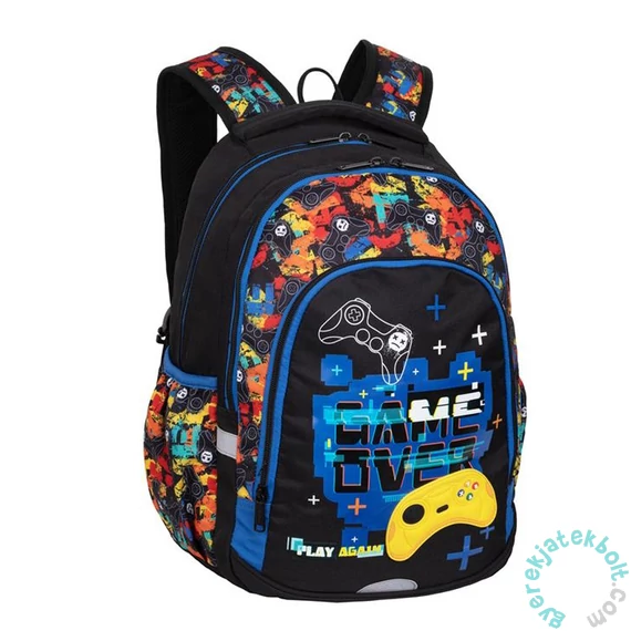 Coolpack - Colorino Primer ergonomikus iskolatáska, hátizsák - 2 rekeszes - Game