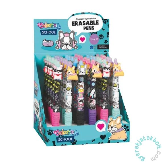 Coolpack - Colorino radírozható golyóstoll - Dog - többféle (80433PTR)