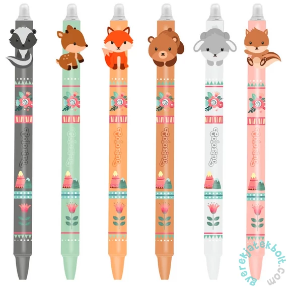 Coolpack - Colorino radírozható golyóstoll - többféle - Erdei állatok (02718PTR)