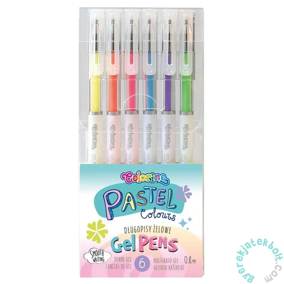 Coolpack - Colorino 6 db-os zselés toll - Pastel (80905PTR)