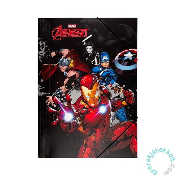 Coolpack - Disney - Avengers A/3 műanyag gumis mappa (79482PTR)