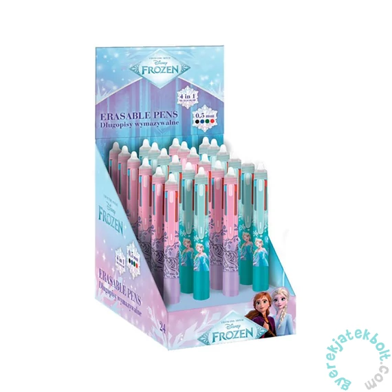 Coolpack - Disney - Jégvarázs négyszínű radírozható golyós toll - kétféle (80501PTR)