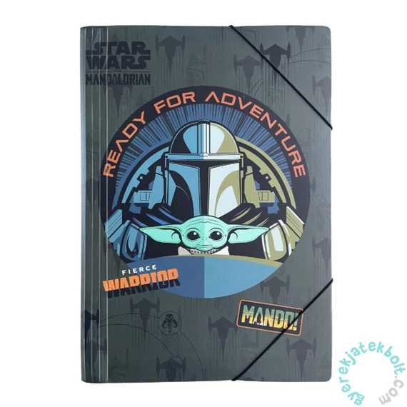 Coolpack - Disney - Mandalorian A/3 műanyag gumis mappa (79512PTR)