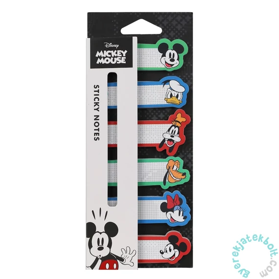 Coolpack - Disney - Mickey Mouse jelölő matrica - 6 db/csomag (16586PTR)