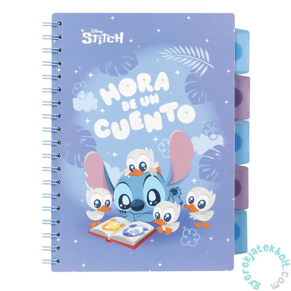 Coolpack - Disney - Stitch B/5 spirálfüzet - Hora de un cuento (74999PTR)