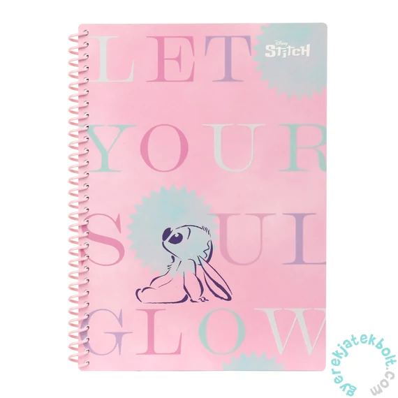 Coolpack - Disney - Stitch B/5 spirálfüzet - Let your soul glow (75026PTR)