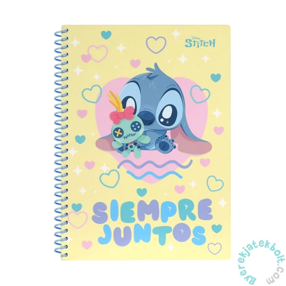 Coolpack - Disney - Stitch B/5 spirálfüzet - Siempre Juntos (75002PTR)