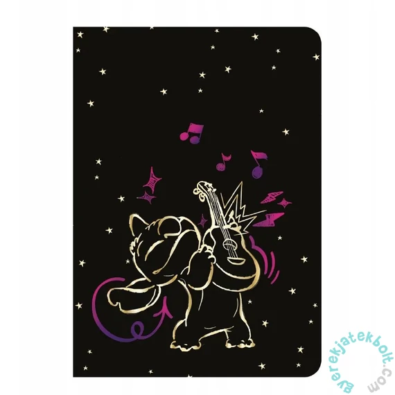 Coolpack - Disney Stitch - Gold 32 lapos A/5 füzet - vonalas (96229PTR)