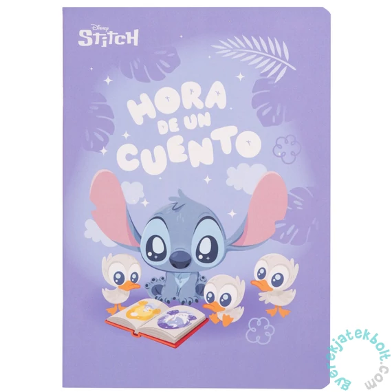 Coolpack - Disney Stitch - Hora de un Cuento 60 lapos A/5 jegyzetfüzet - kockás (77747PTR)