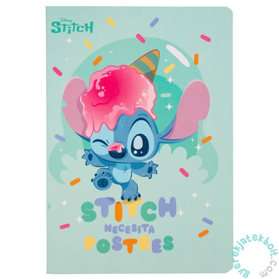 Coolpack - Disney Stitch - Postres 60 lapos A/5 jegyzetfüzet - vonalas (77778PTR)