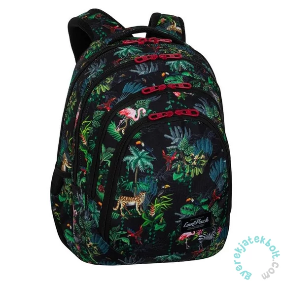 Coolpack - Drafter 3 iskolatáska, hátizsák - 4 rekeszes - Malindi