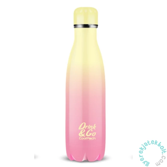 Coolpack - Drink &amp; Go thermo ivópalack 500 ml - Gradient Peach
