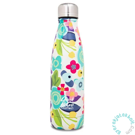 Coolpack - Drink and Go thermo ivópalack 500 ml - Flower Me (Z04740)