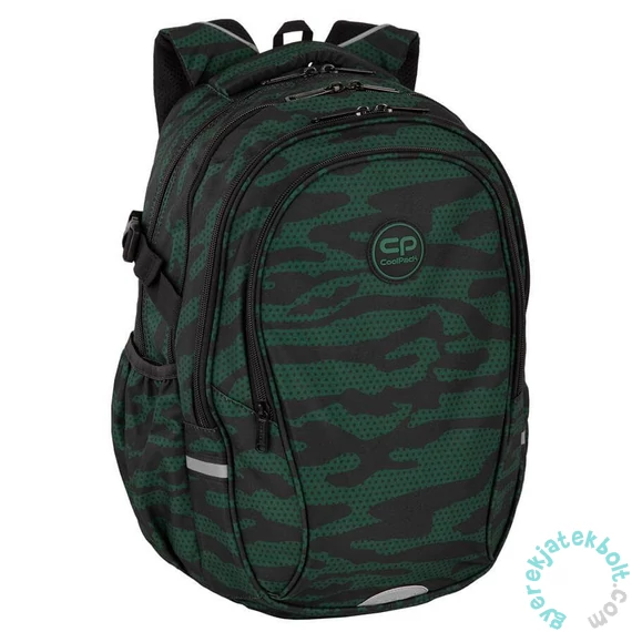 Coolpack - Factor iskolatáska, hátizsák - 4 rekeszes - Greeneh (F002905)